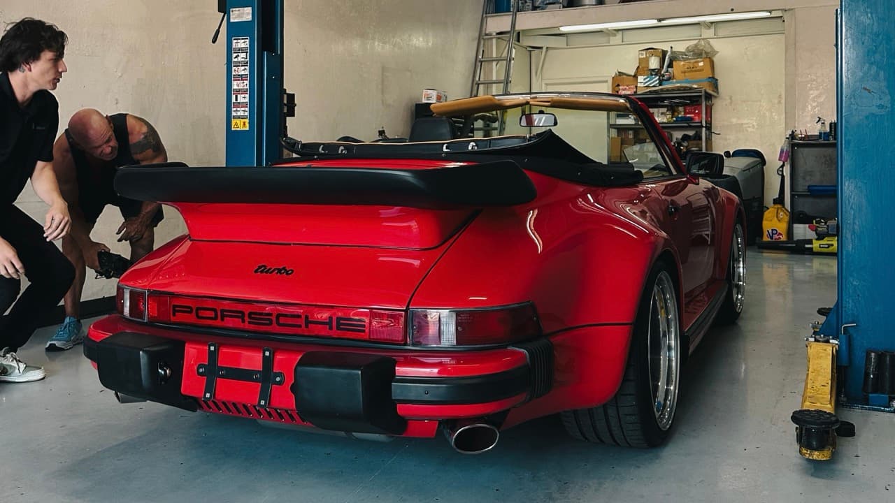 Air-cooled Porsche 911 Turbo